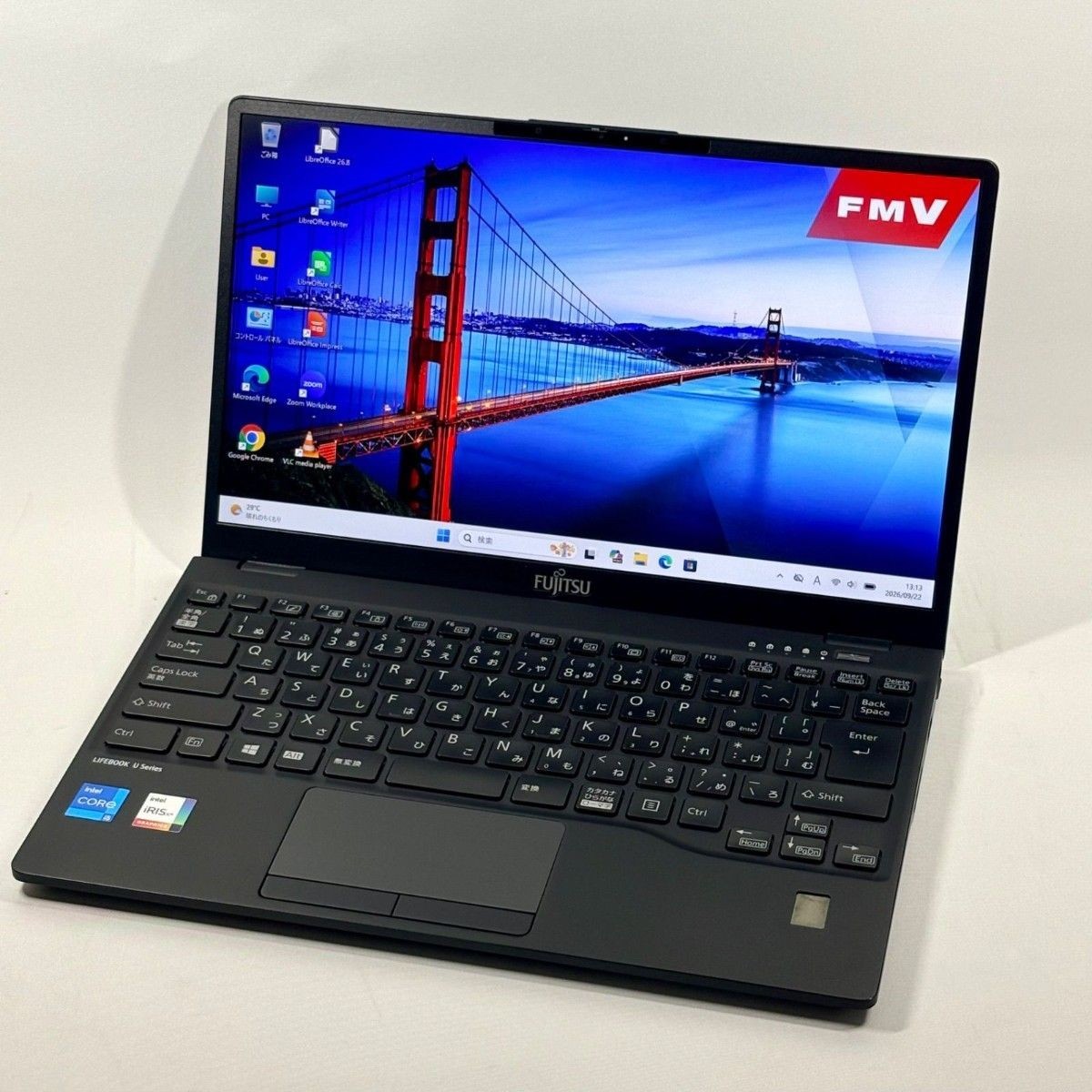 Fujitsu LIFEBOOK U9311/F i5-1145G7 8GB 256Gb 13.3 in Windows 11 Pro Laptop PC