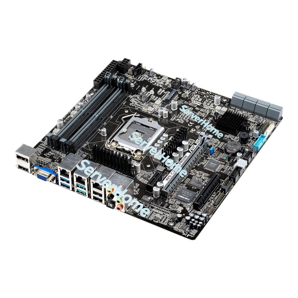 ASUS WS C246M PRO/SE LGA1551 Support Intel Xeon CPU E-2100 Family 8th/9th Gen/*