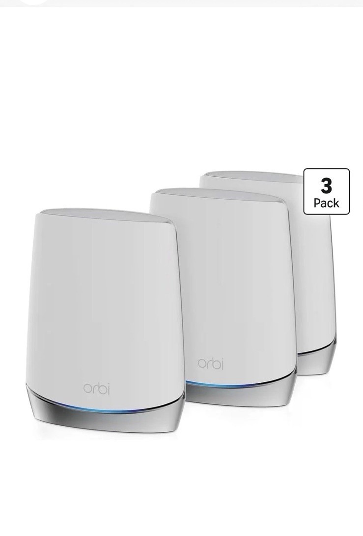 NETGEAR RBK753-100NAR AX4200 Orbi WiFi 2 Satellites + 1 Router Certified
