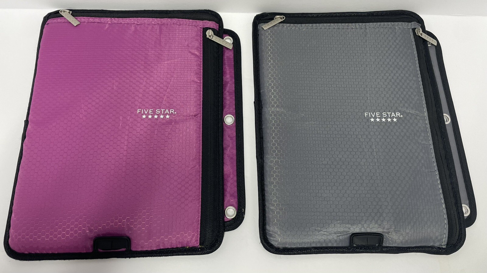 Mead Five Star Binder Ready Tablet Sleeve Pink Gray Fits Most 10" Tablets NWOT