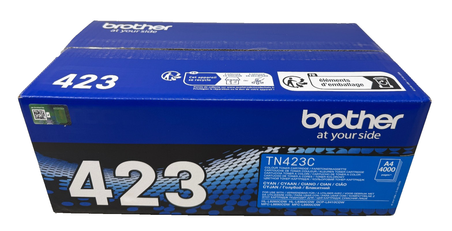 BROTHER TN-423C GENUINE CYAN TONER FOR HL-L8260CDW/MFC-L8690CDW [A BOX]