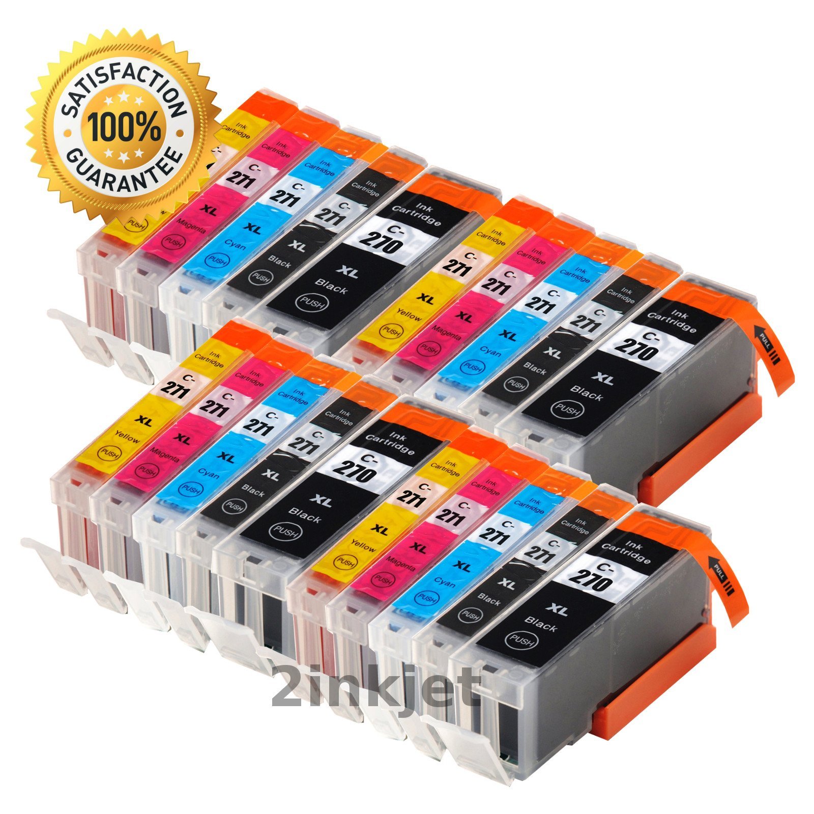 20 Pack PGI-270XL CLI-271XL Ink Cartridges for Canon PIXMA TS5020 TS6020 TS8020