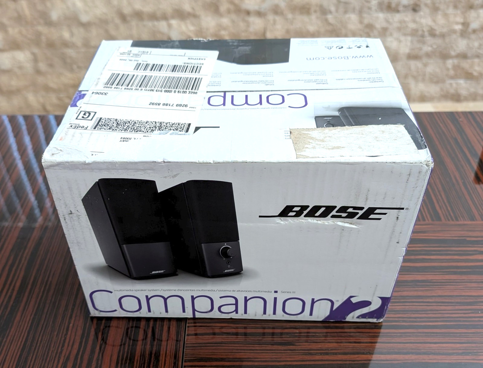 NEW Bose Companion 2 Series III Multimedia Desktop Laptop Speaker System SEALED