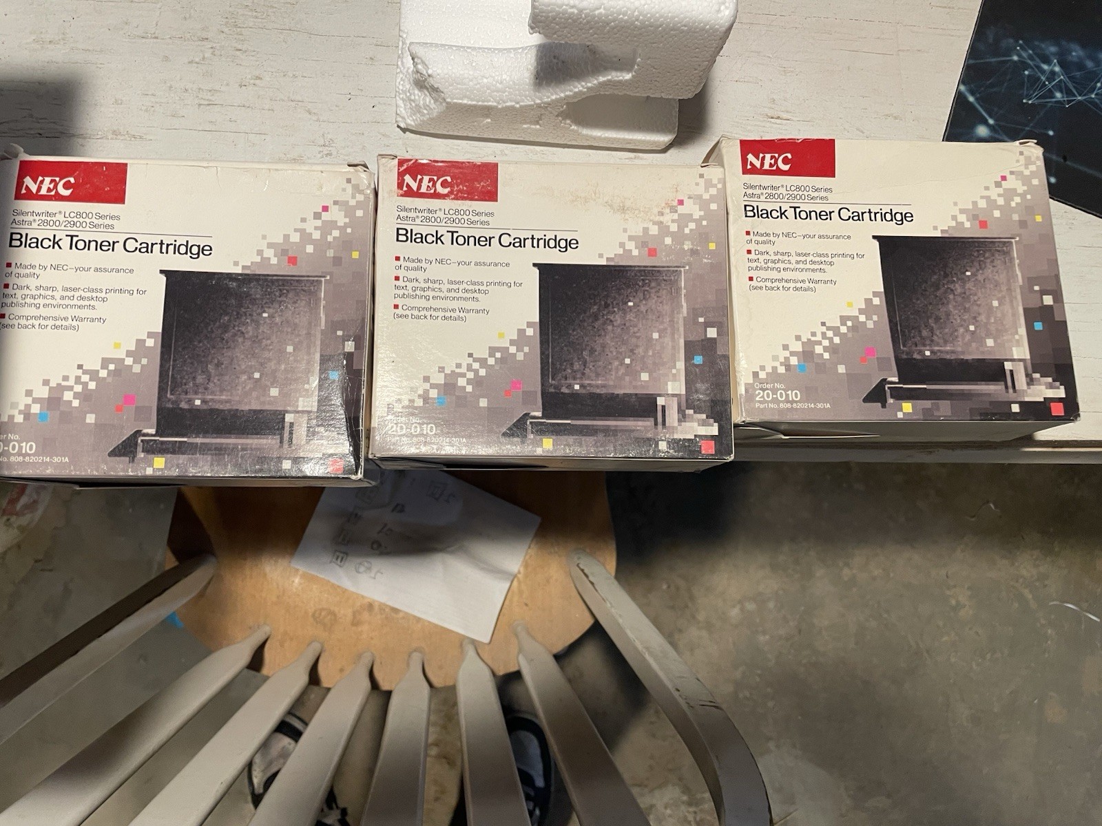 3 - new NEC 20-010 Silentwriter LC800 Astra 2800 2900 Black Toner Cartridge, #2