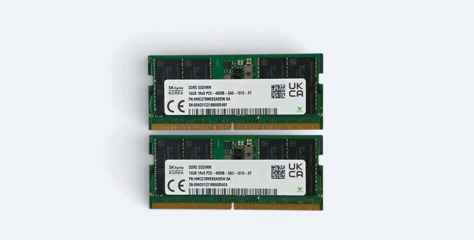 SK Hynix 32GB Kit (2x16GB) DDR5 4800MHz SODIMM PC5-38400 High Performance CL40🔥