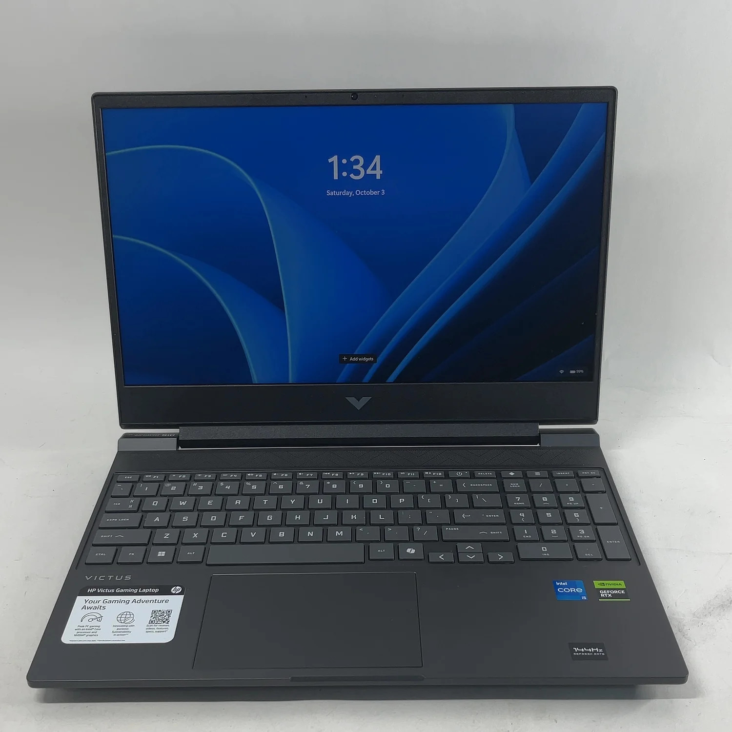 HP Victus 15-FA2013DX 15.6" i5-13420H 2.1GHz 8GB RAM 512GB SSD GeForce RTX 3050