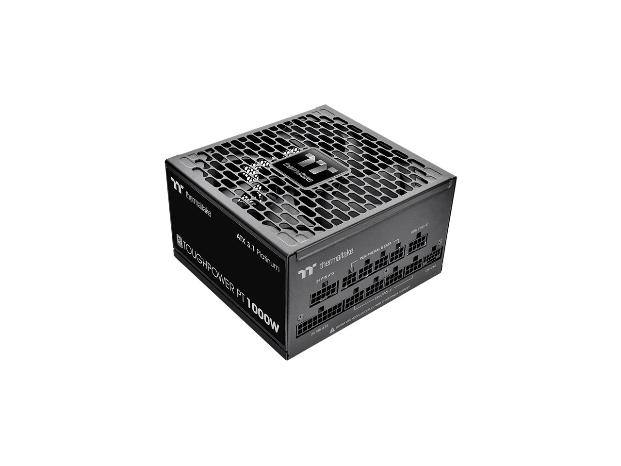 Thermaltake Toughpower PT 1000W; ATX 3.1; Native PCIe 5.1 12V-2x6; Etched Flat