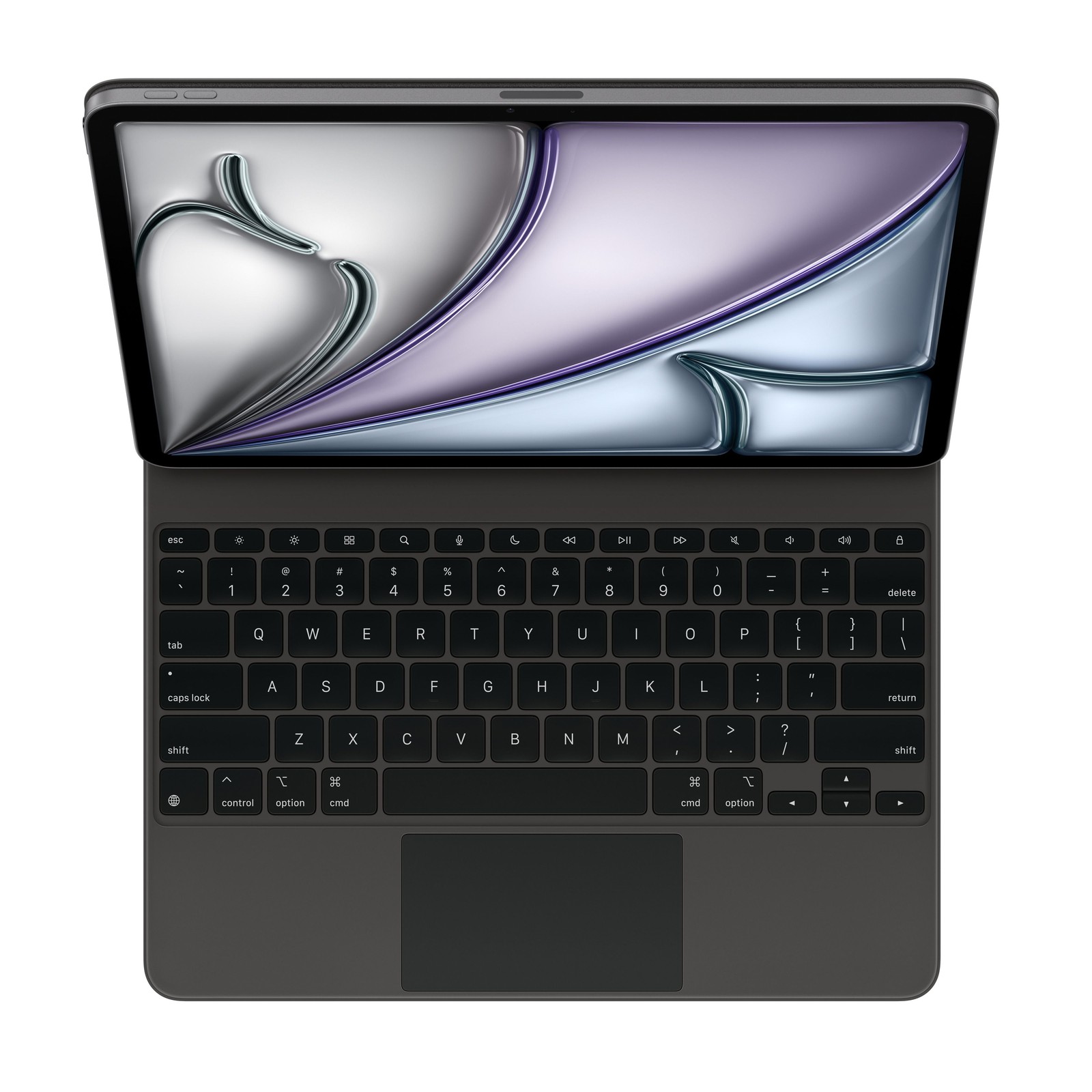 Apple Magic Keyboard Case for iPad Air 13-Inch M2 and M3, Black, USB-C