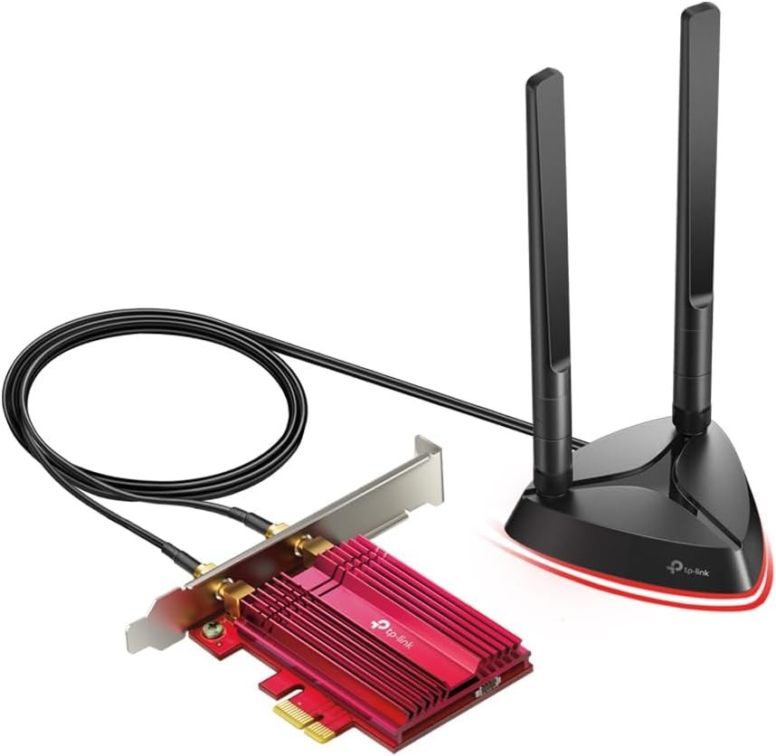 TP-Link WiFi 6 PCIe WiFi Card for PC, AX3000 Dual Band Bluetooth  tx3000e OPEN