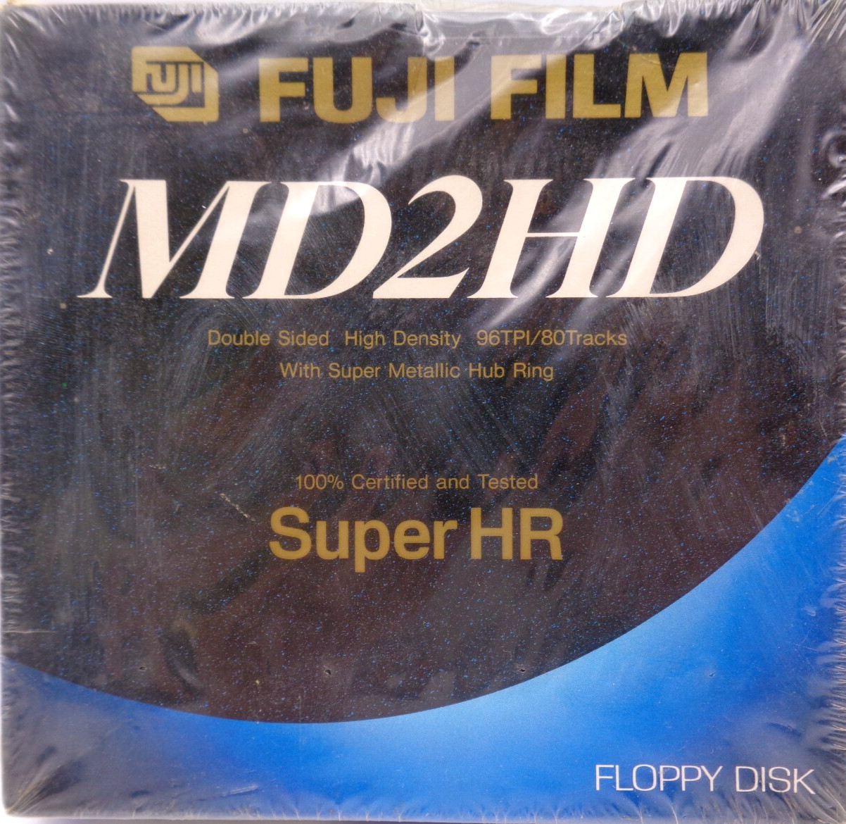 FLOPPY DISK 5.25" MD2HD SUPER HR (FUJI FILM/10 PIECES) #NEW PRODUCT