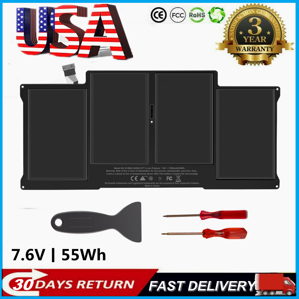 A1466 Battery for MacBook Air 13'' A1369 A1496 A1405 A1377 2013 2014 2015 2017