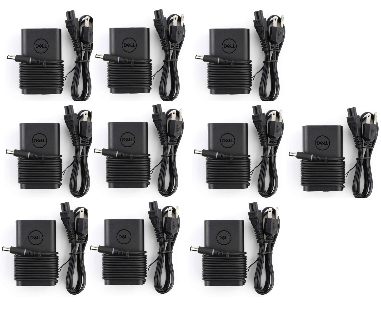 10pcs OEM Genuine Original Dell 65W 19.5V 3.34A 7.4mm AC Adapter Laptop Charger