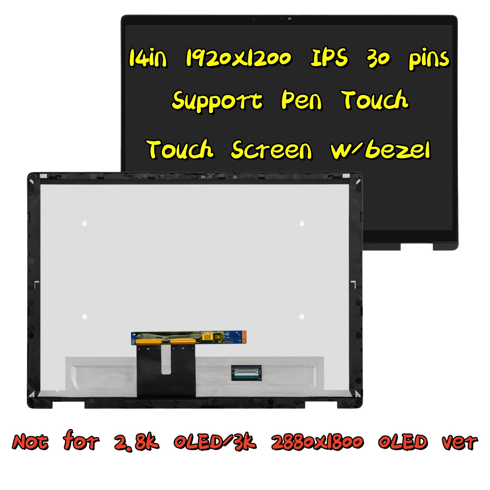 HP OmniBook X Flip LaptopNGAI 14-fm0013dx 14-fm0023dx 14'' FHD LCD Touch SCREEN