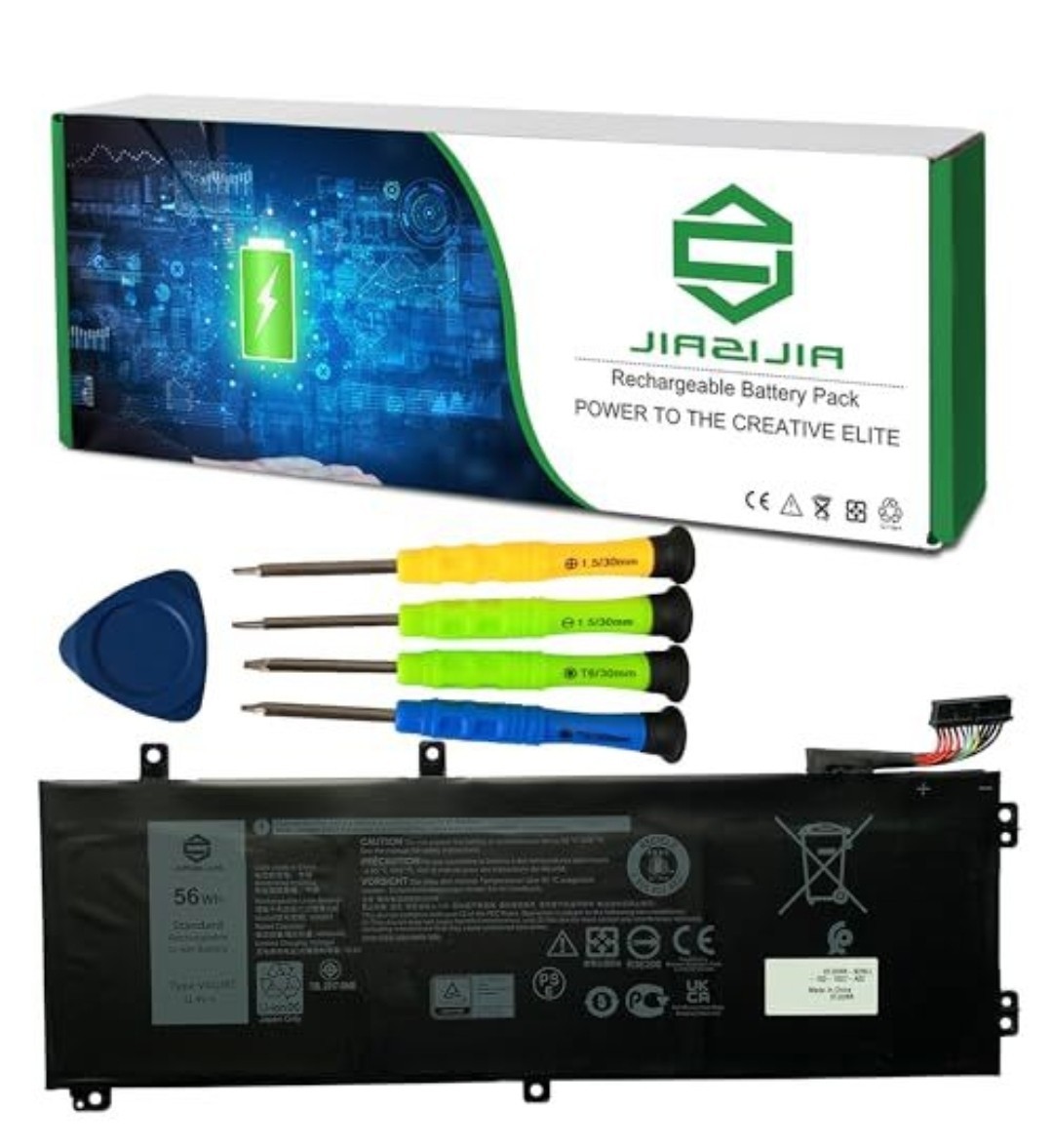 56Wh V0GMT Battery for Dell G7 17 7700 4K1VM W62W6 XYCW0 9TM7D NYD3W NCC3D TJDRR