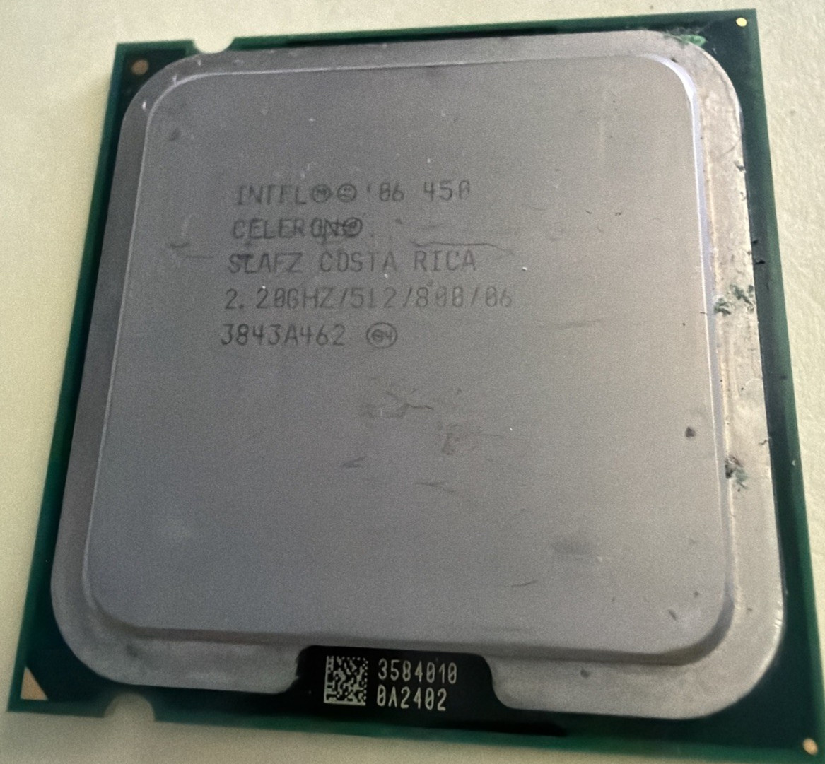SLAFZ Intel Celeron 450 2.20 GHz  2.2/512/800 Socket 775 CPU Processor
