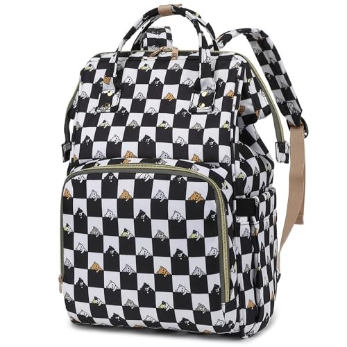 Lightweight Waterproof Women's Backpack with 15.6 Inch Laptop Compartment