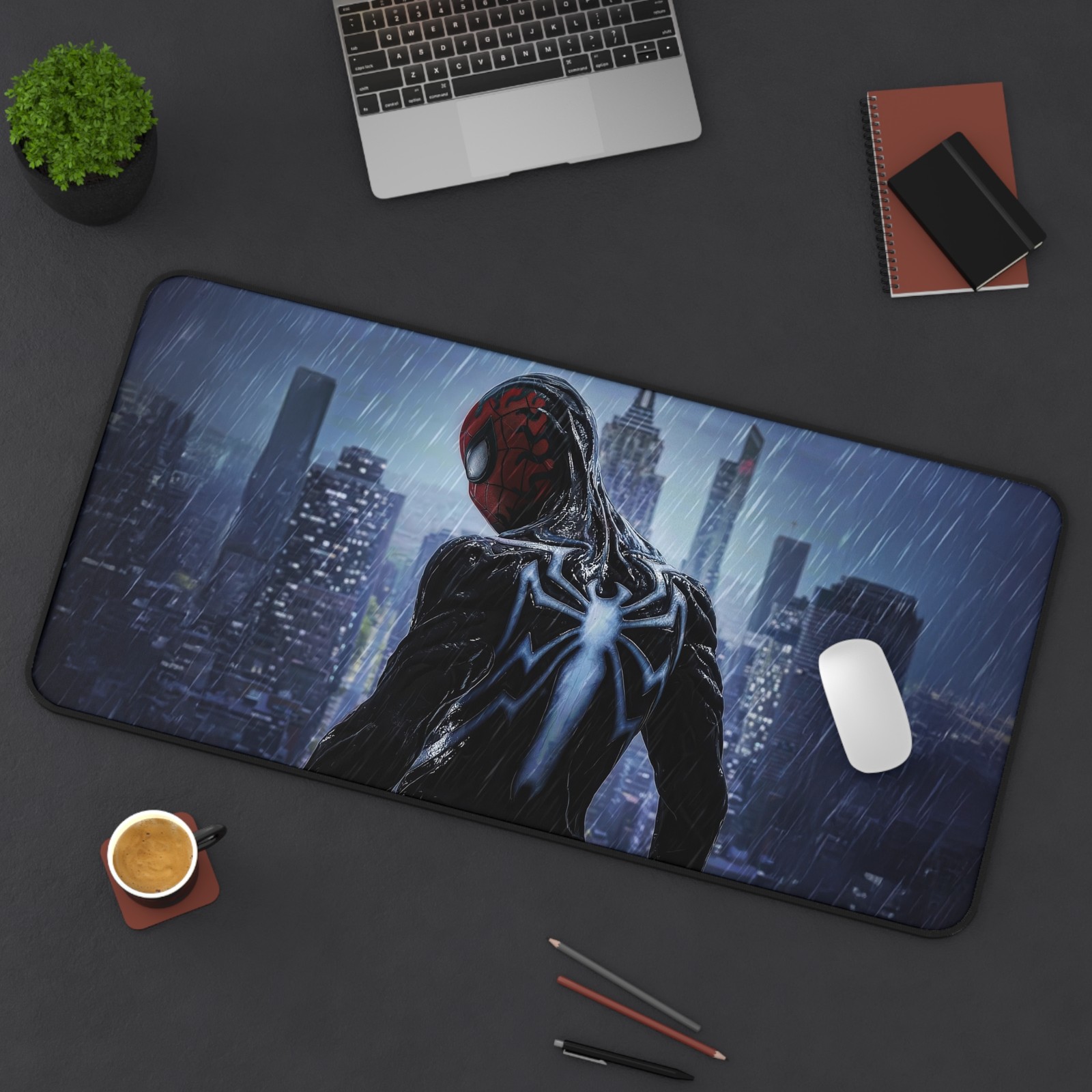 Spider-Man "Darker Half" Super-Hero Desk Mat | Gaming Mouse Pad
