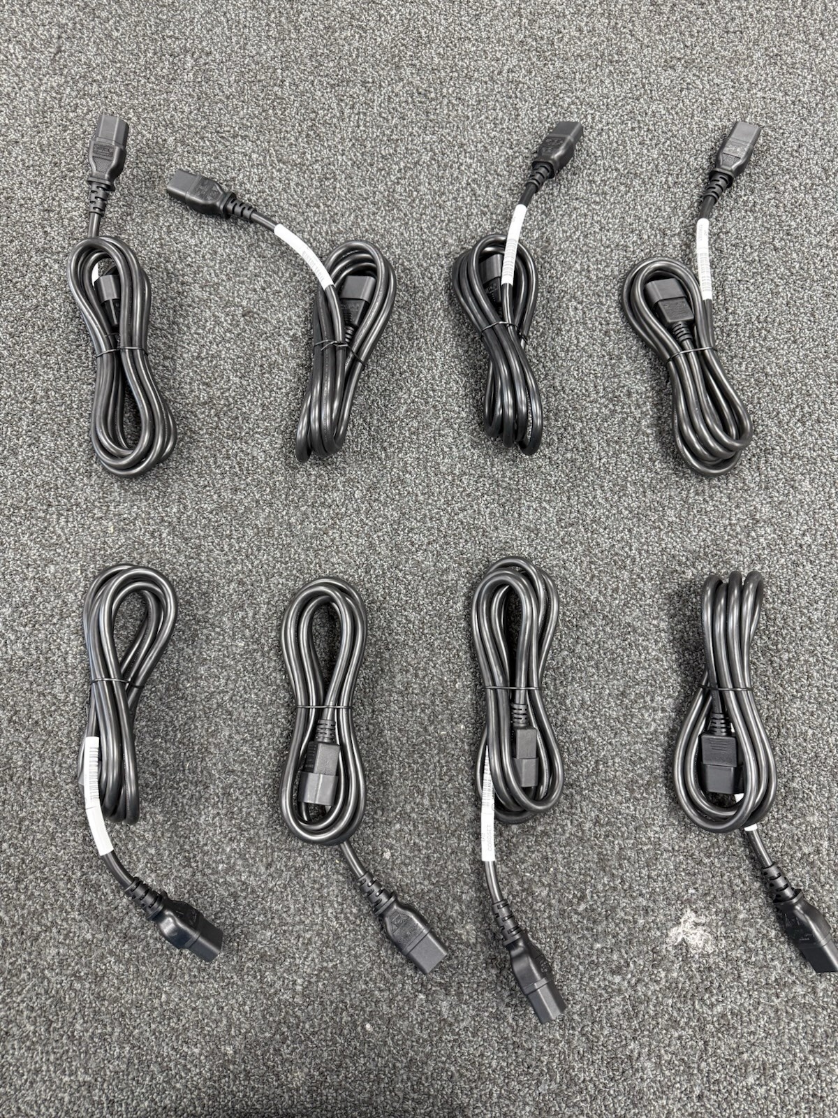 Lot of (8) Brand New Genuine HP 142263-001 6FT (2M) Power Cords Hpe2821