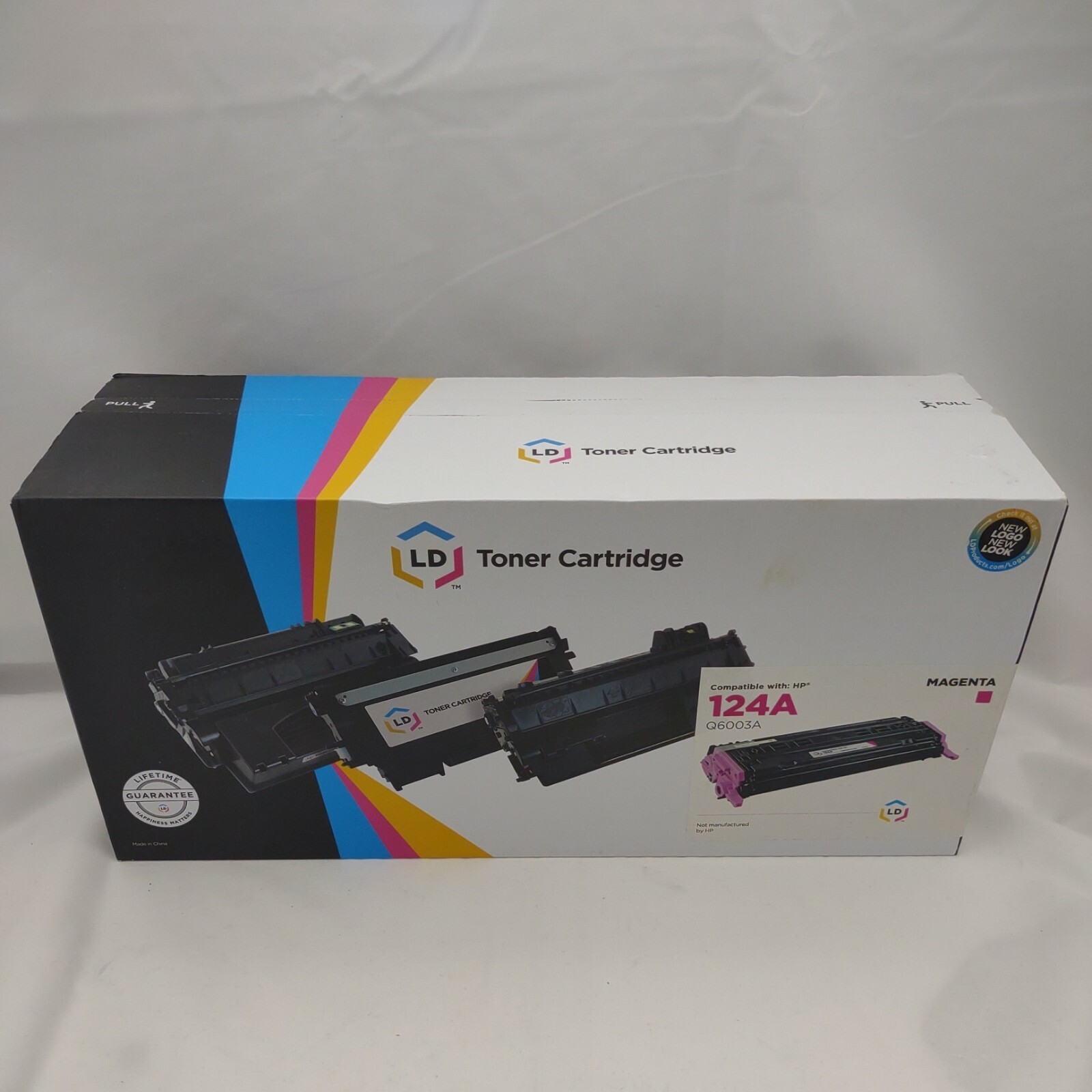 LD Q6003A 124A Magenta Laser Toner Cartridge for HP 1600 2600n 2605dtn CM1017mfp