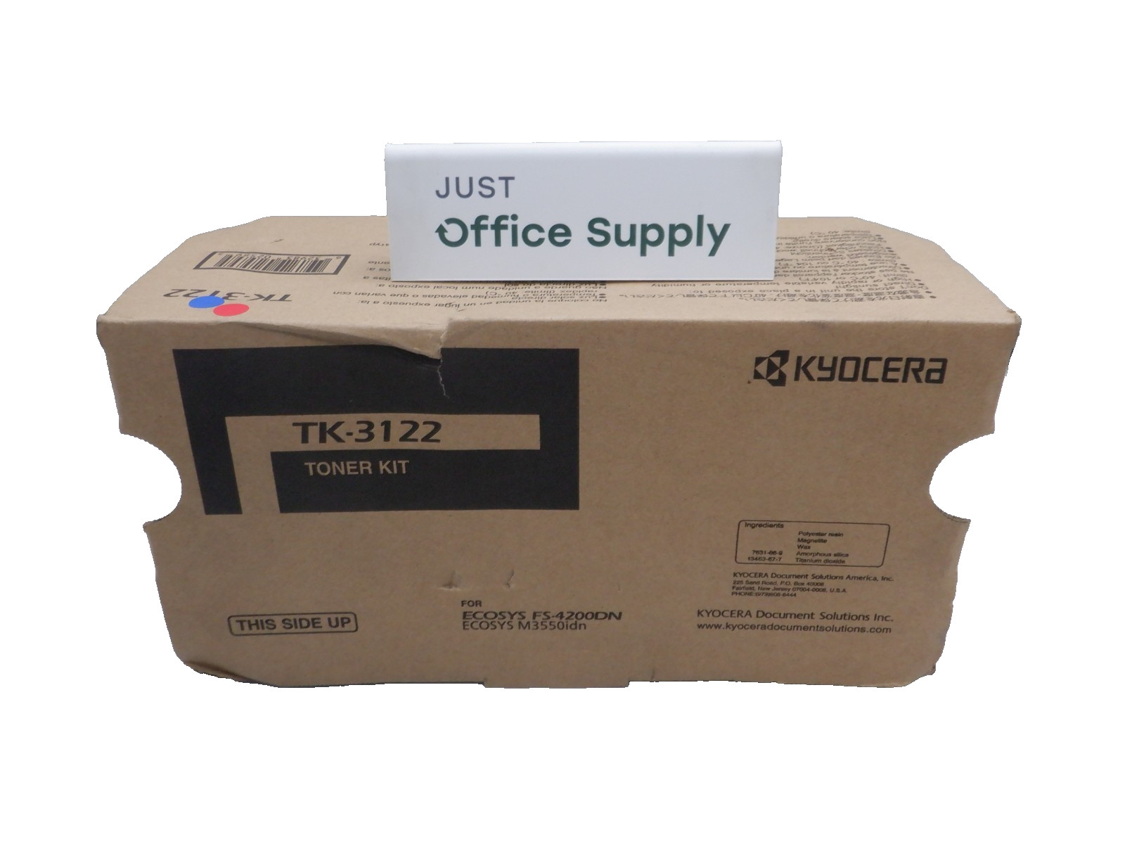 Genuine Kyocera TK-3122 Black 1T02L10US0 Toner Kit Cartridge F. Shipping DD