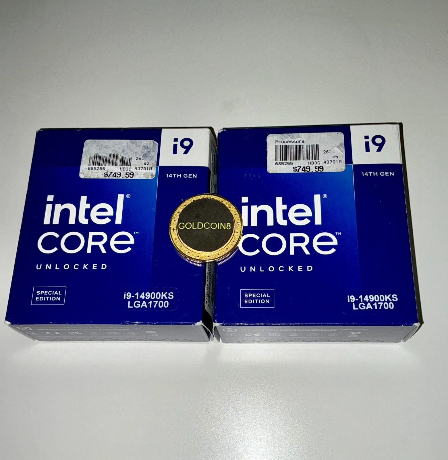 NEW* Intel I9-14900KS CPU (Warranty good thru 03/11/2031) Retail Box $749