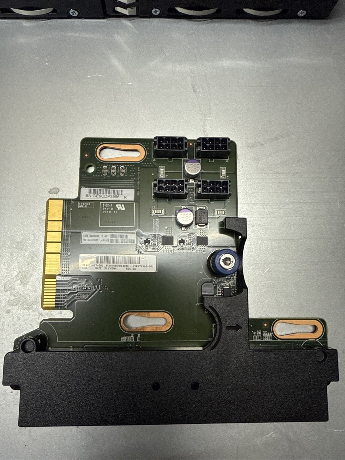 HPE 879447-001 Power Supply Distribution Backplane Board for Proliant ML350 G10