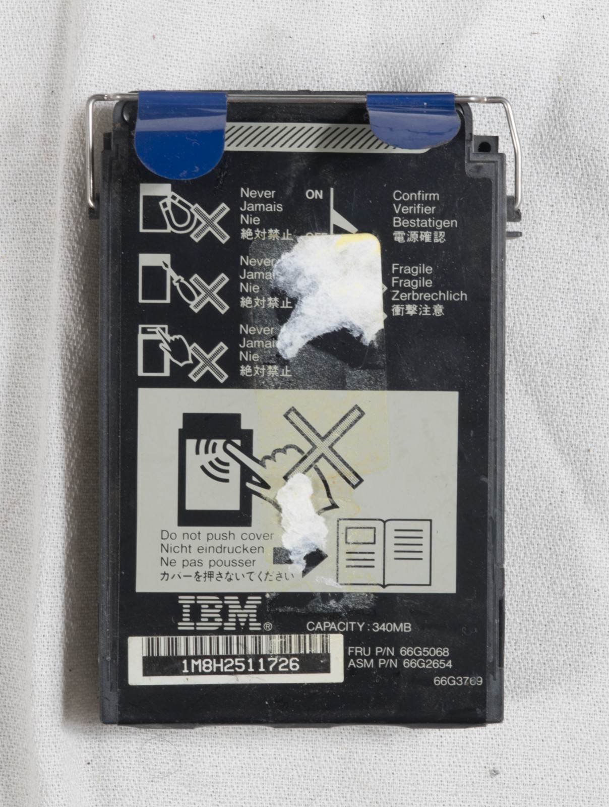 IBM ThinkPad 750 755 355 360 340MB hard drive tested to boot Win 3.1 66G5068
