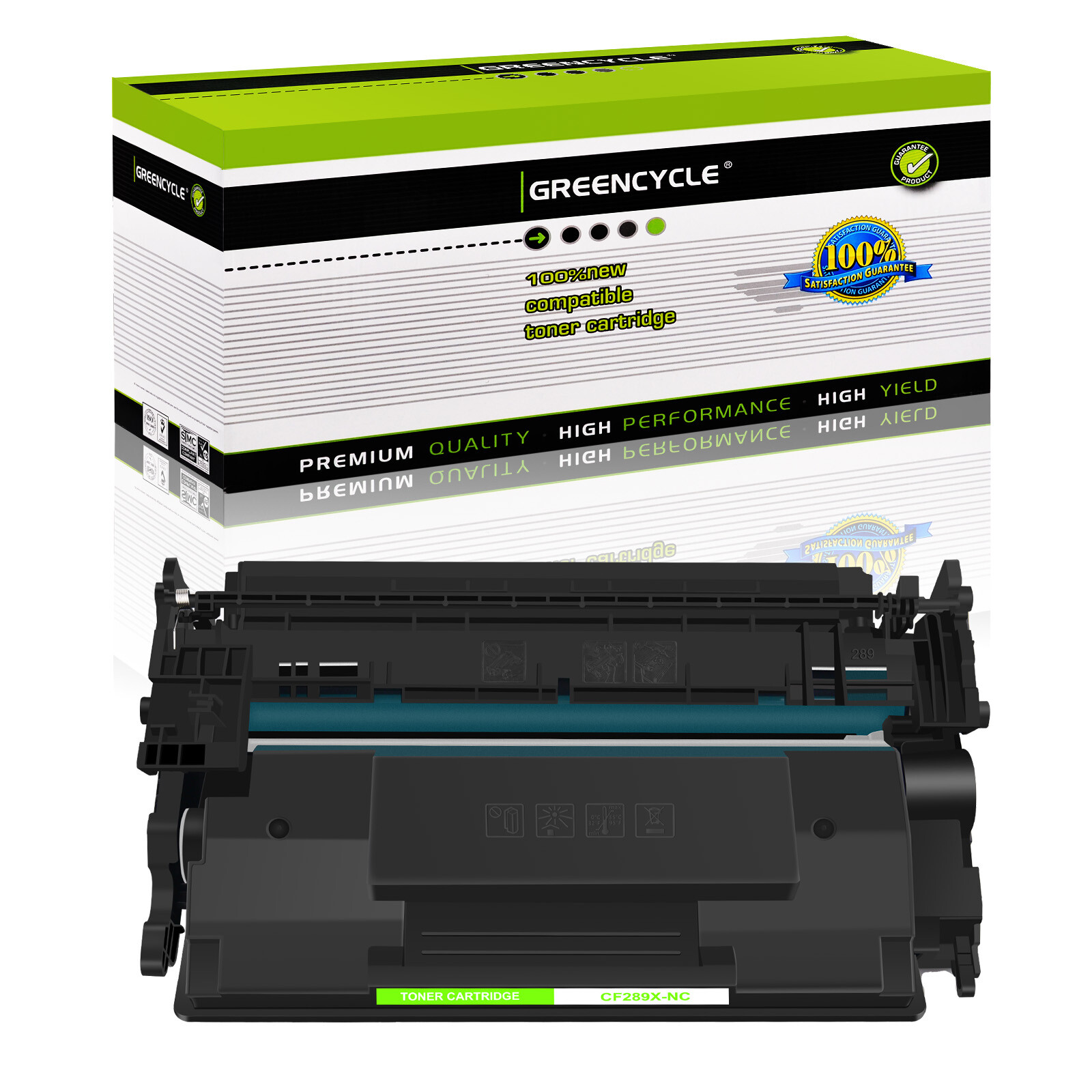 Greencycle CF289X New Chip Toner Cartridge For HP 89X 89A M507DN X MFP M528C LOT