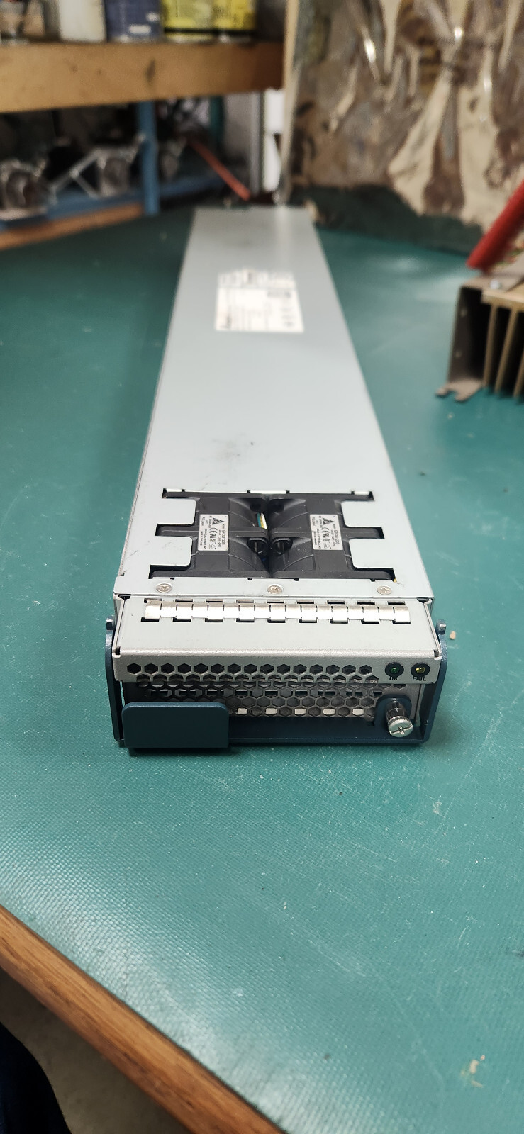 ^ LOT OF 2 - CISCO / DELTA AWF-2DC-2500W-PE 2500W BLADE SERVER POWER SUPPLY