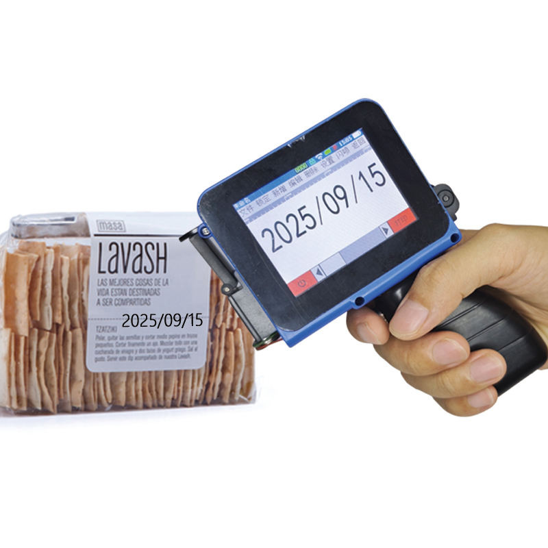 Mini Handheld Inkjet Printer 12.7mm Fast Drying Date QR Print