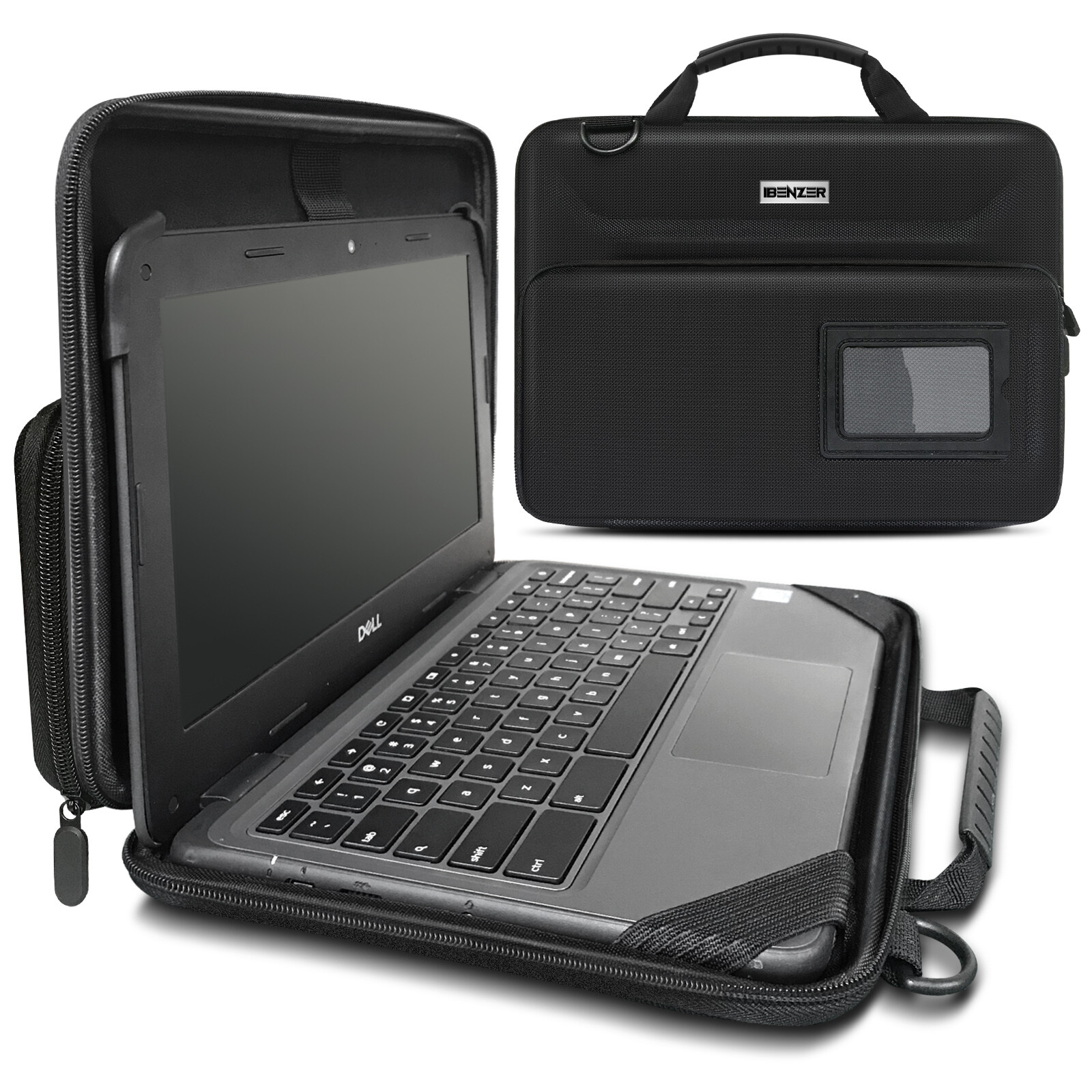 IBENZER Stay-In Laptop Bag for 11" MacBook HP Lenovo Dell Asus Acer Chromebook
