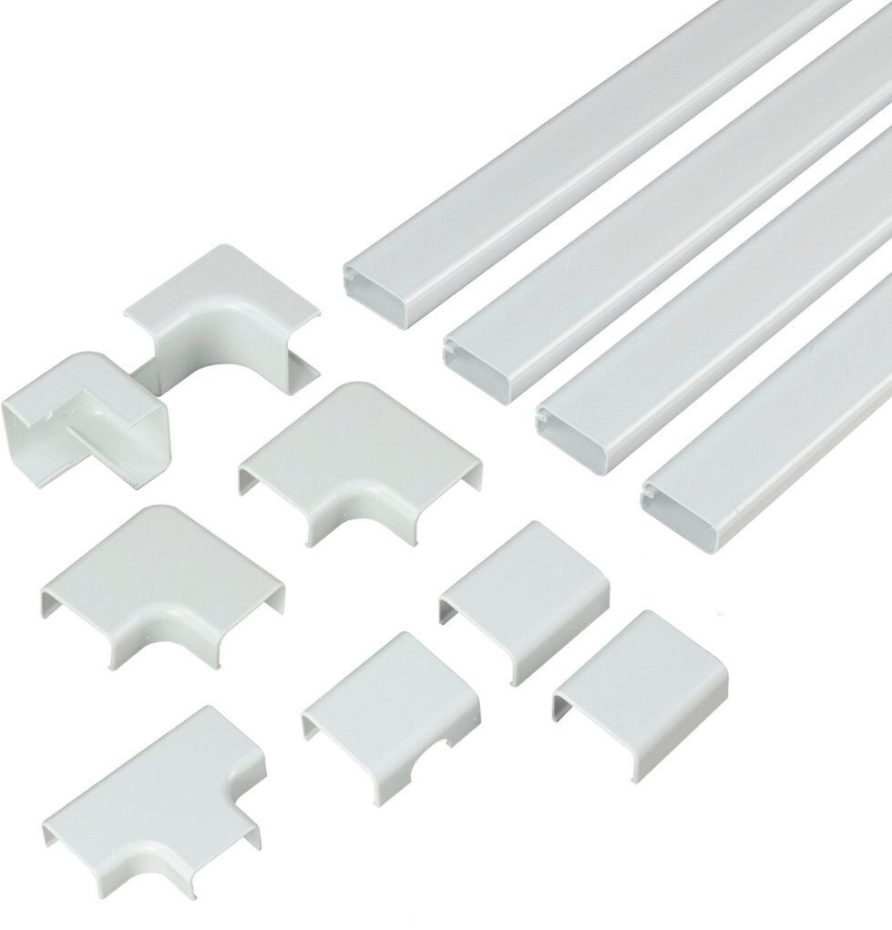 Sanus  On-Wall Cable Concealer Cord Cover Kit for Mounted TVs