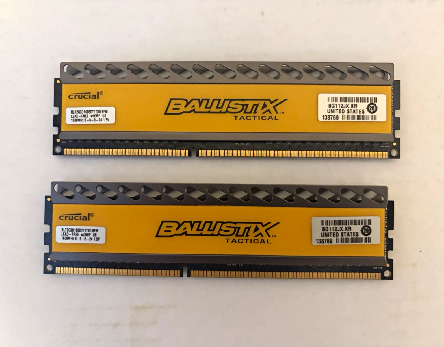 Crucial Ballistix Tactical 4GB (2x2GB) DDR3-1600 DIMM PC3-12800