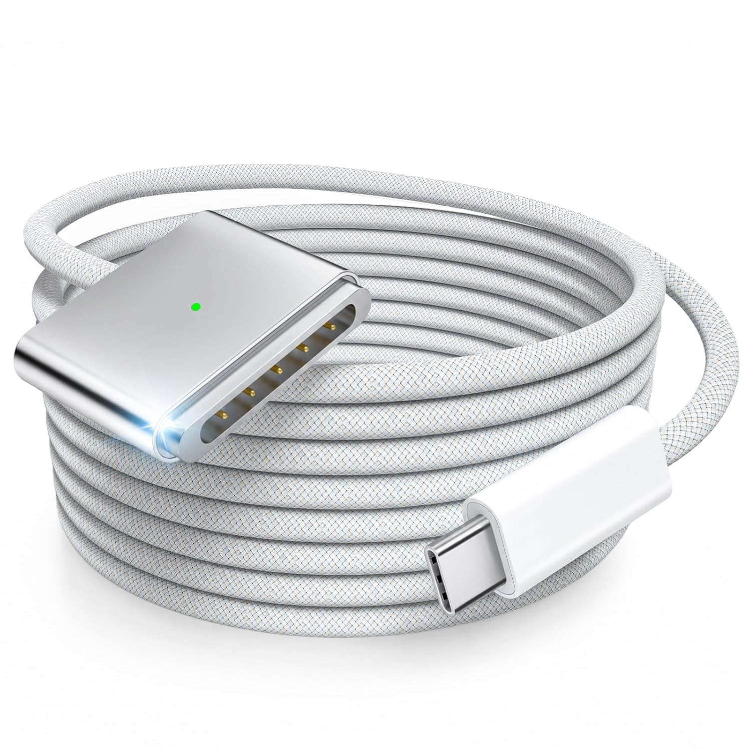140W USB C to Magnetic 3 Cable Compatible with Macbook Pro 16/14 Inch (2021-2026