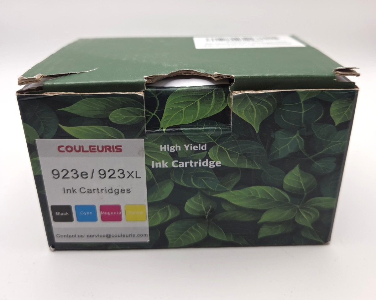 Couleuris 923e/923 Ink Cartridges 4 Pack Compatible HP OfficeJet Pro 8120e 8135e