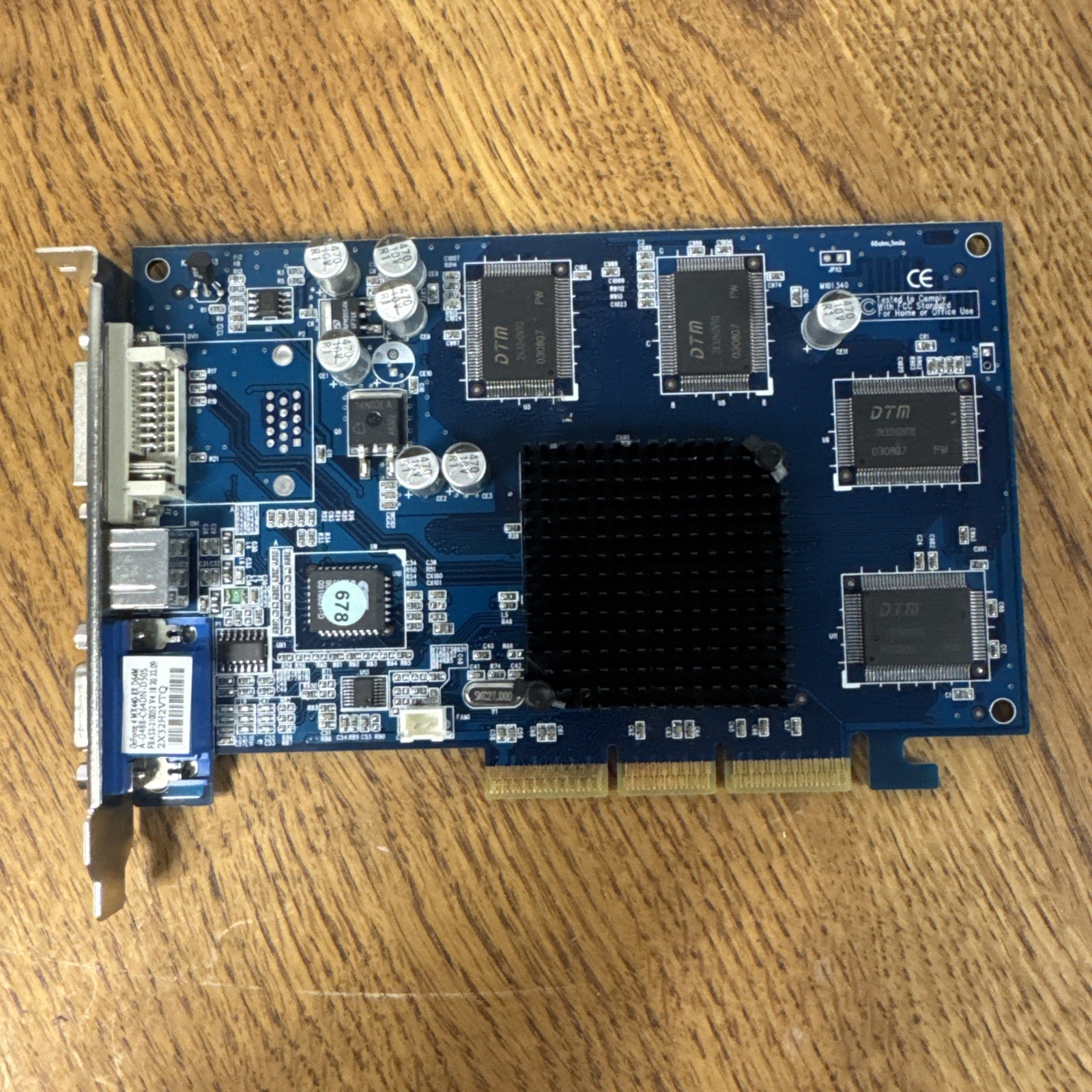 NVIDIA GeForce4 MX440-8X 64MB AGP Video Graphics Card A-G488-C64DN-D30S