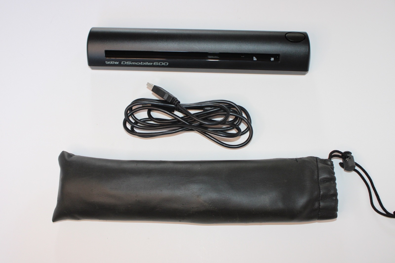 Brother DSMobile 600 Mobile Scanner w/ Cord DS600 & Pouch Untested