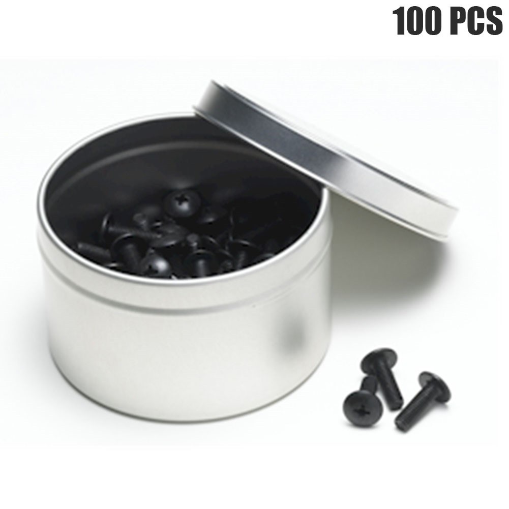 100 Pcs 10-32 Thread Universal Rack Mounting Screws Bolts For Server Cabinet