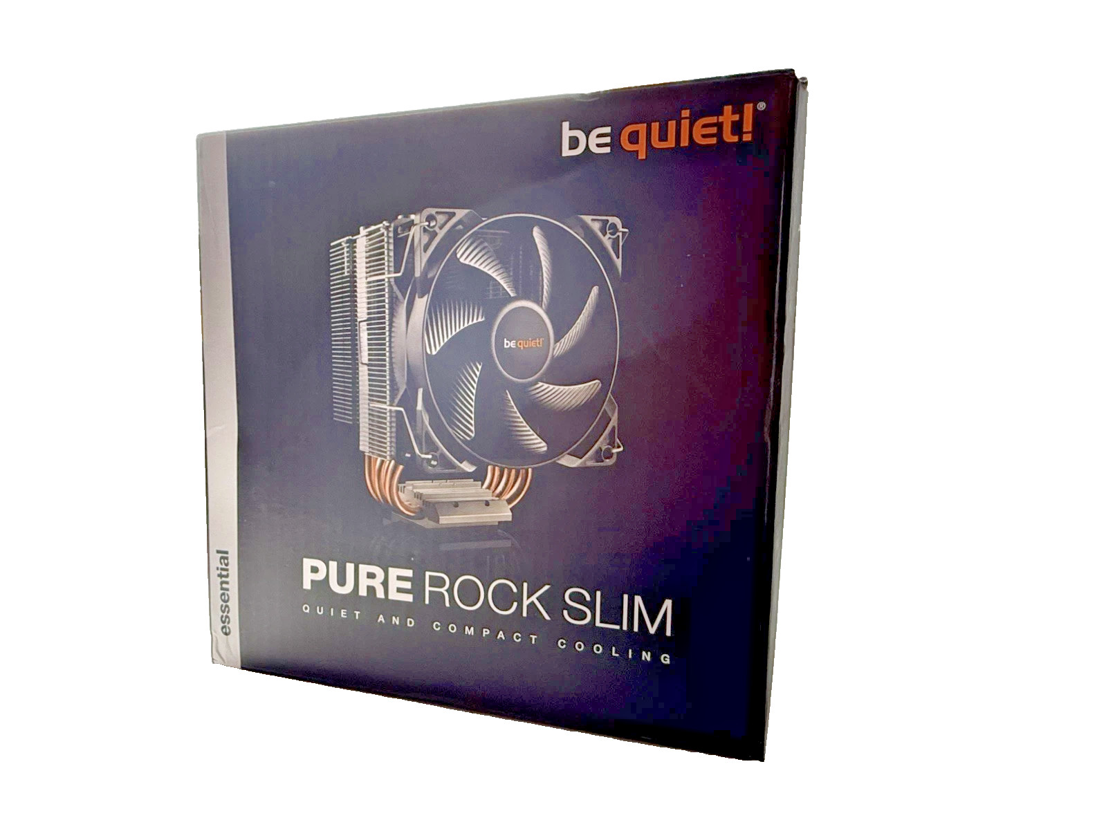 Be Quiet Pure Rock Slim BK008 CPU Cooler 120W TDP 92mm Fan Intel AMD *MINT*