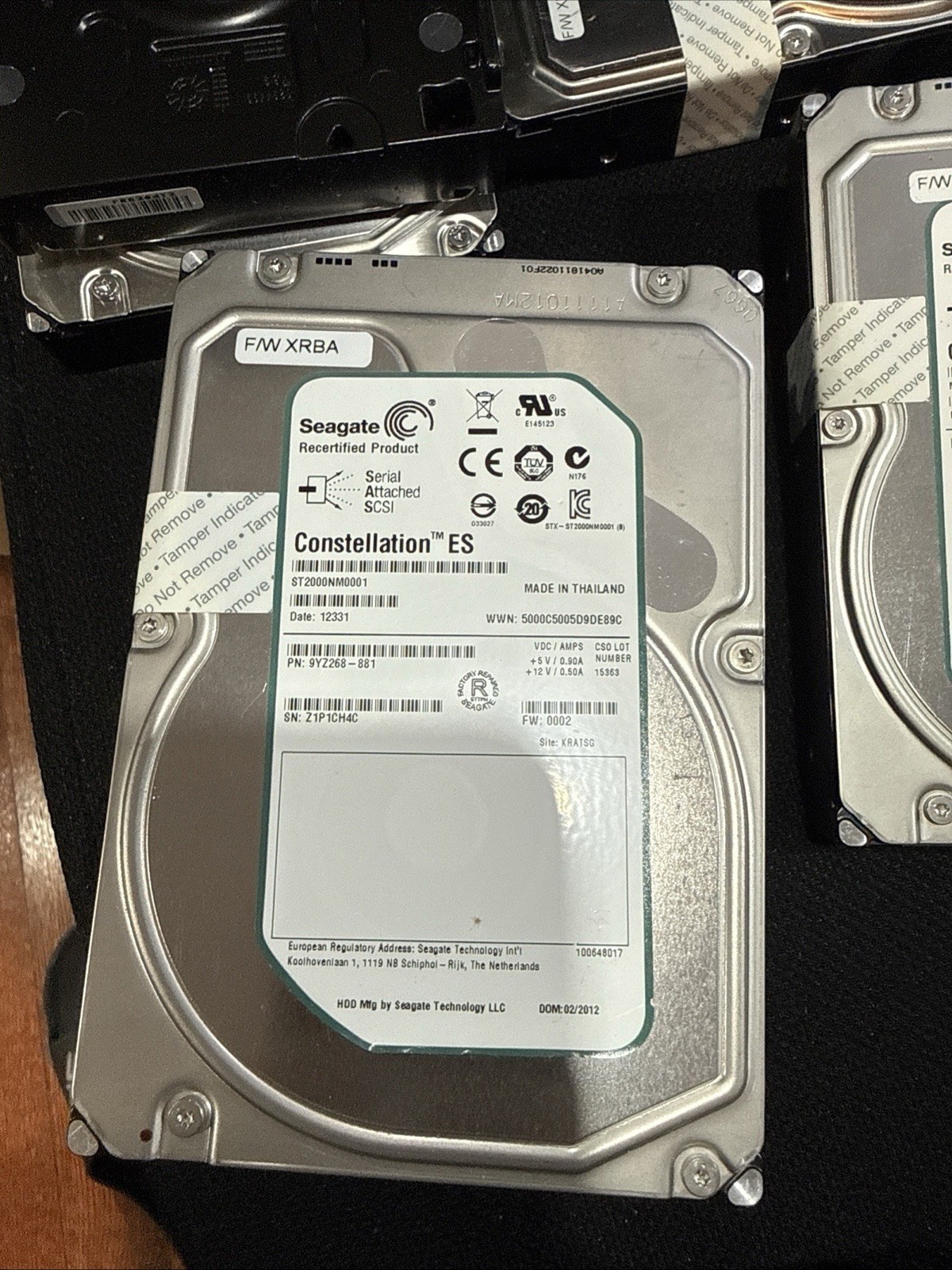 Seagate ( Dell) Constellation ES 3.5" 2TB 7200RPM 64MB 6Gbps SAS Hard Drive