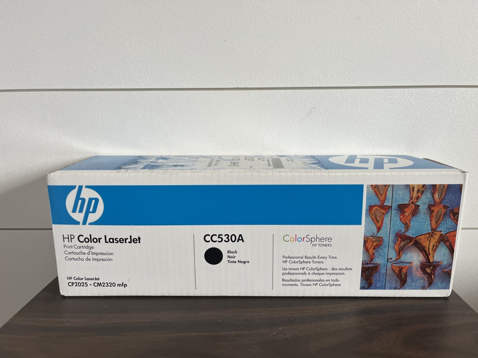 Genuine HP Black Print Cartridge for LaserJet CP2025 CM2320 mfp CC530A