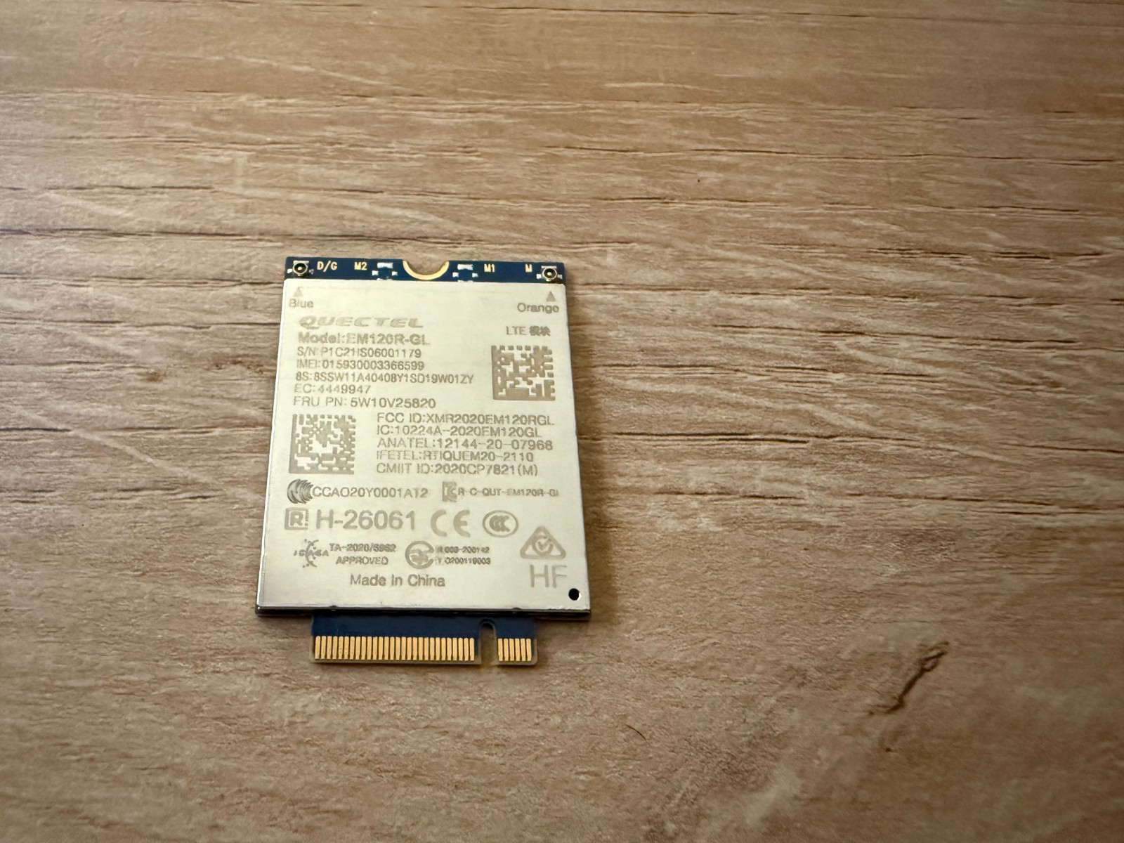 Quectel EM120R-GL LTE Module 5W10V25820 for Lenovo Thinkpad