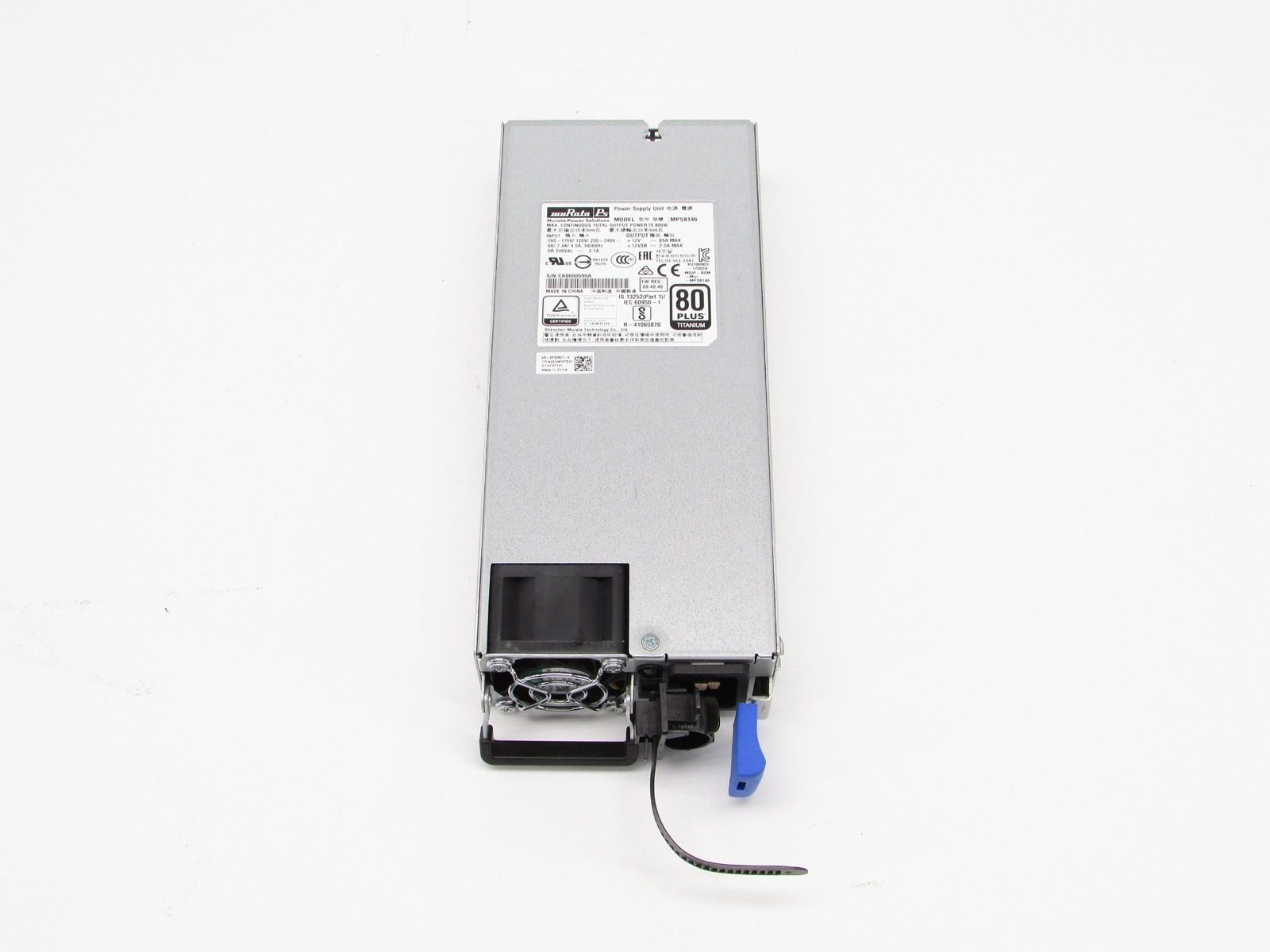 Murata Power Solutions MPS8146 800W 80 Plus Titanium Internal Power Supply Unit