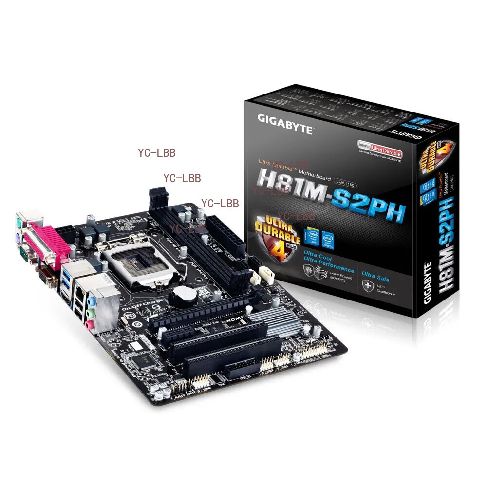 Gigabyte GA-H81M-S2PH Motherboard DDR3 DIMM LGA1150