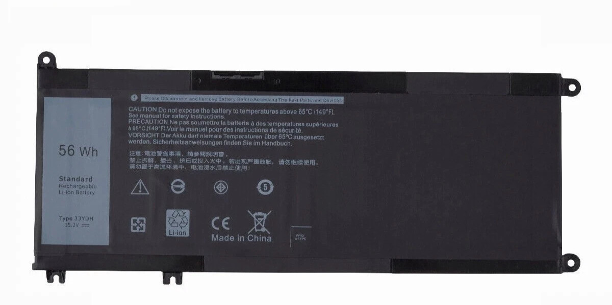 33YDH Battery For Dell Latitude 3380 3480 3490 3590 3580 Inspiron 15 17 7000 US