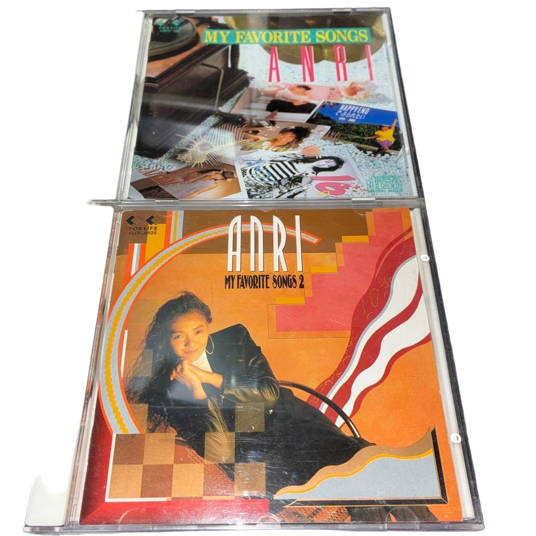 Anri My Favorite Songs 1 & 2 CD Set Japan Soft Rock Pop 80s Japan