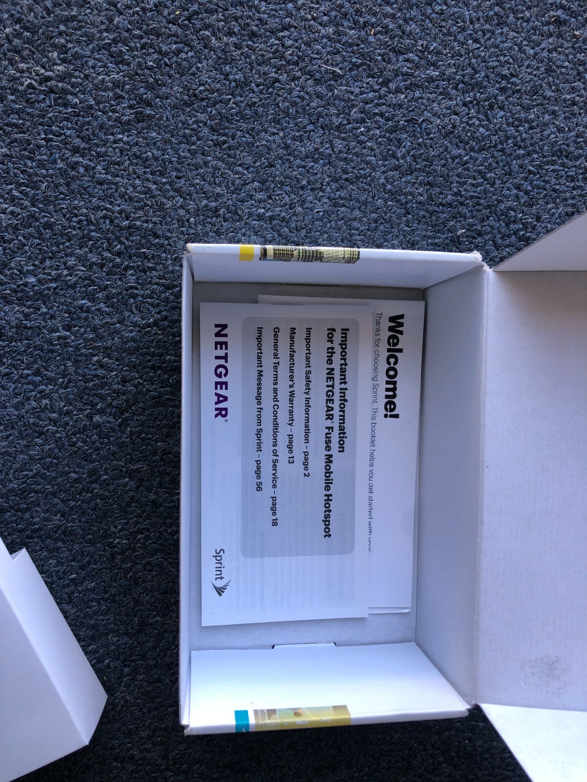 Netgear FUSE AirCard 779S Sprint, 4G WiFi Hotspot