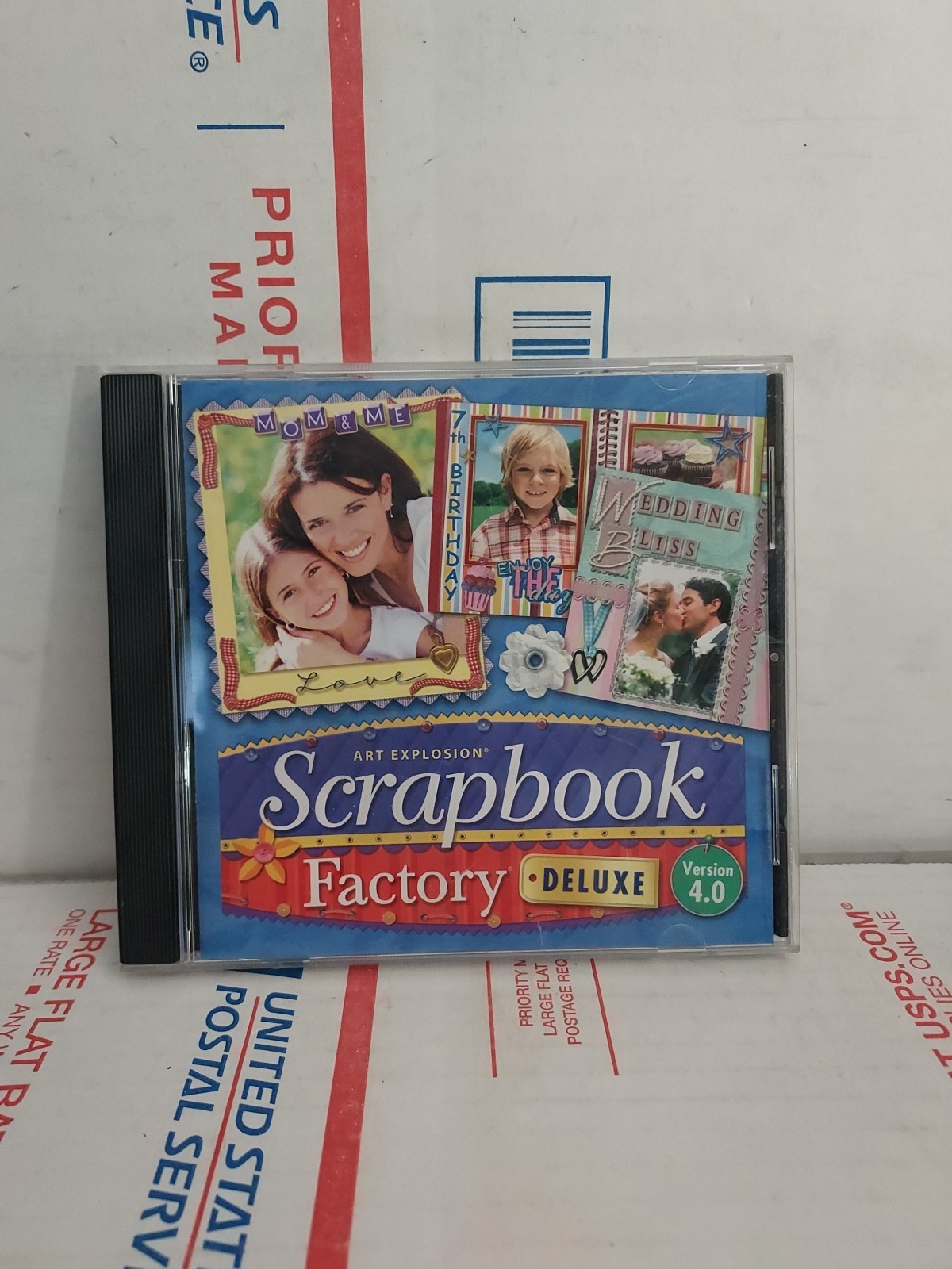 Art Explosion Scrapbook Factory Deluxe 4.0 Used No Keycode - #176