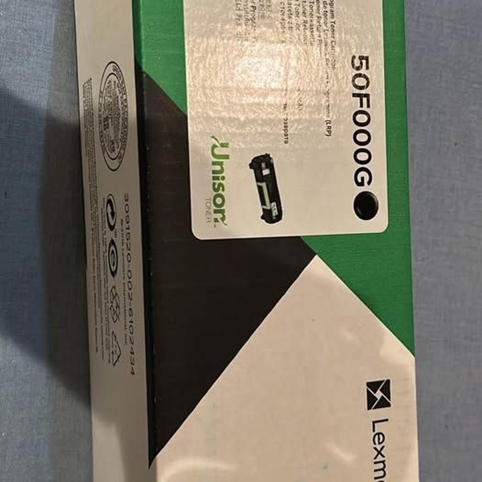 Lexmark 50F000G Black Toner Cartridge