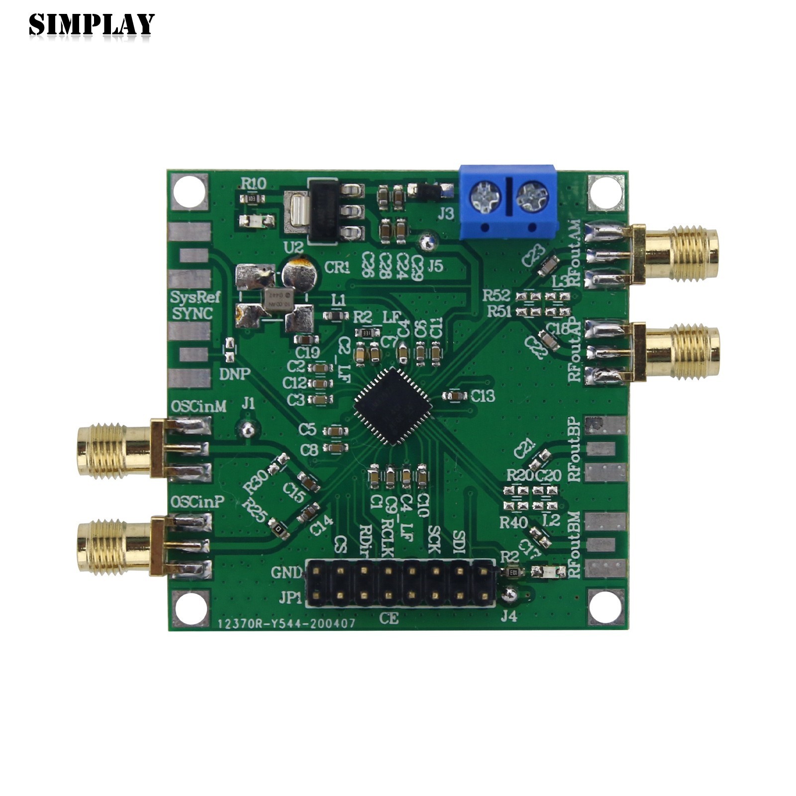 LMX2572 Core Board Phase Locked Loop 75mA 12.5MHz-6.4GHz Low Power